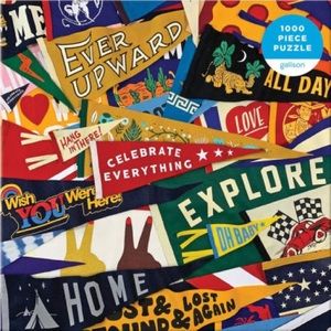 💟🧩 1000 piece Galison “Celebrate Everything” puzzle. Complete.